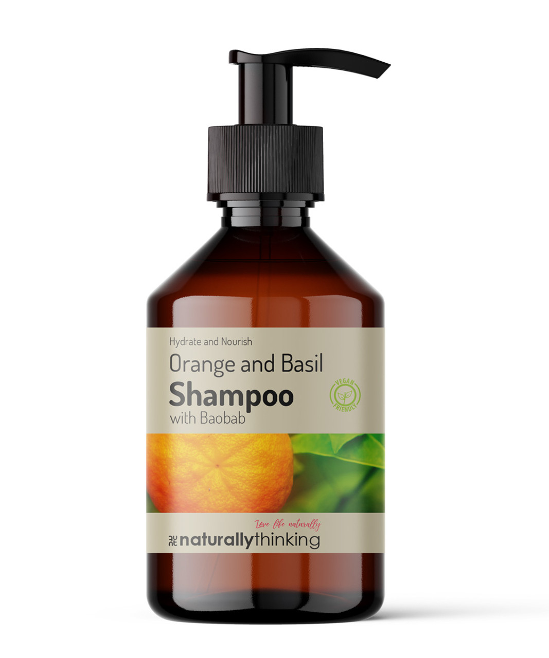 Super Organic Dry Hair African Savanna Baobab Orange Basil