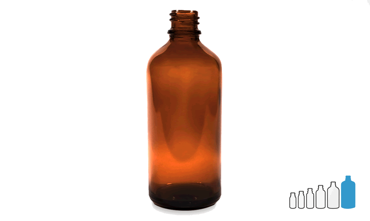 100ml Amber Dropper Bottle Naturallythinking
