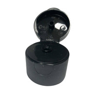 28mm Black Flip Top Cap