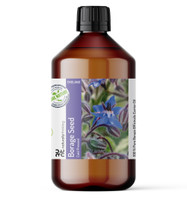 Borage Seed Carrier Oil, Cold Pressed for the richest commercial plant source of Omega 6