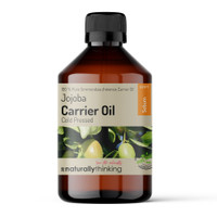Jojoba Carrier Oil. Rich Golden and Cold Pressed, the finest Jojoba mimics the natural sebum in the skin