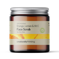 Orange Lemon Vitamin C Face Polish for a fresh and Refreshing and Skin circulation boosting facial polish