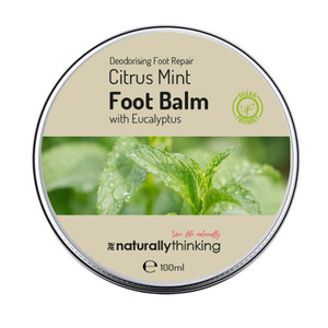 Citrus Mint and Eucalyptus Deodorising Foot Balm