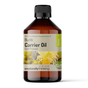 With the highest natural content of beta-carotene (natural Vitamin A), Buriti is suited for use on sun damaged skin, sun exposed skin and skin prone to Acne. Buriti has a natural SPF of 8