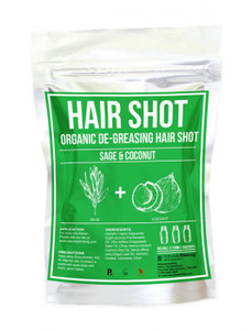 Sage & Coconut Hair De-Greasing Hair Shot a natural hair remedy Sage & Coconut Hair De-Greasing Hair Shot a natural hair remedy