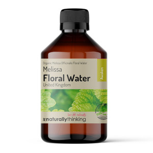 Melissa water is astringent, whilst providing calming relief to the senses