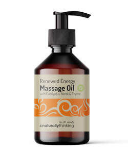 Renewed Energy Massage Oil the pick-me-up when you are down