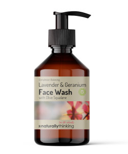 Complexion balancing Face Wash with finest Egyptian Geranium, Little Woodcote Estate Lavender and Active Olive extract for perfect skin Complexion balancing Face Wash with finest Egyptian Geranium, Little Woodcote Estate Lavender and Active Olive extract for perfect skin