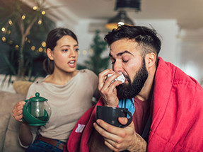 Aromatherapy Poultice for Colds and a Day in Bed