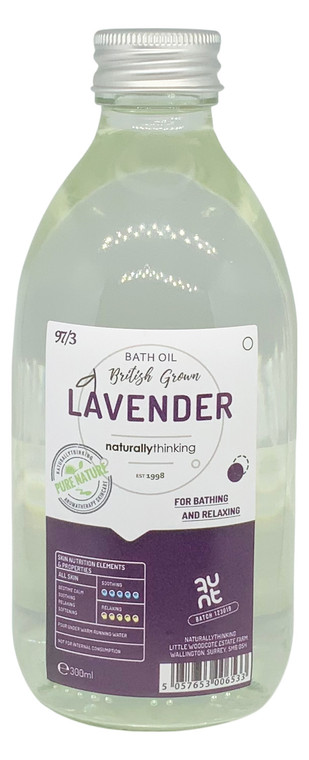 British Lavender aromatherapy bath oil