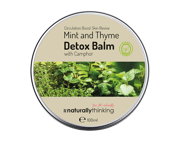 Detox Balm is 100% natural and can be used to help support a detox diet