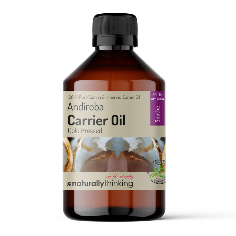 Andiroba oil from the seeds of the Andiroba tree, calm acne, smooth pimples, replenish dry skin and tackle wrinkles. Rich in Omegas it is wonderful on curly, damaged and Afro-Caribbean hair