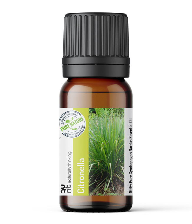 Citronella is a lemony, intense oil associated with Cleansing and Spa Resorts and commonly found in outdoor candles