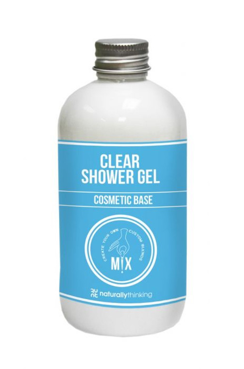 clear shower gel