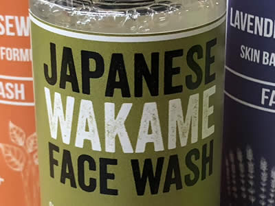 Antioxidant Face Wash rich in Japanese Wakame to rejuvenate your skin