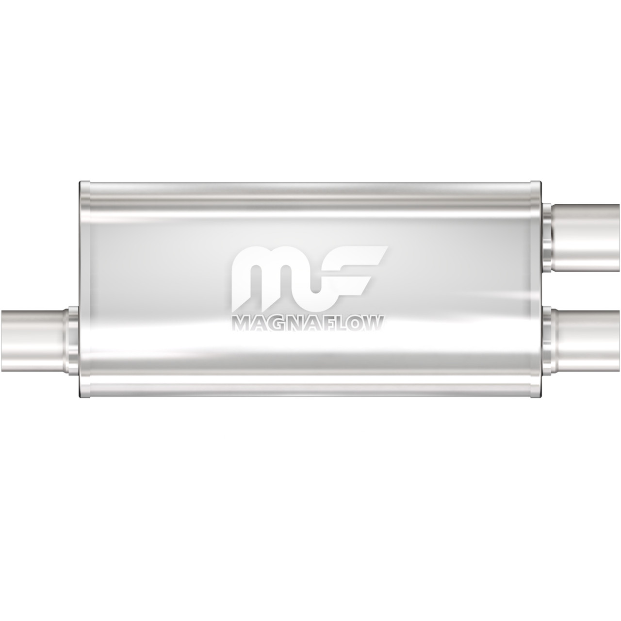 ま*ま様 outflow live 157 MagnaFlow 5 in. x 8 in. x 18 in. Oval Straight-Through Performance