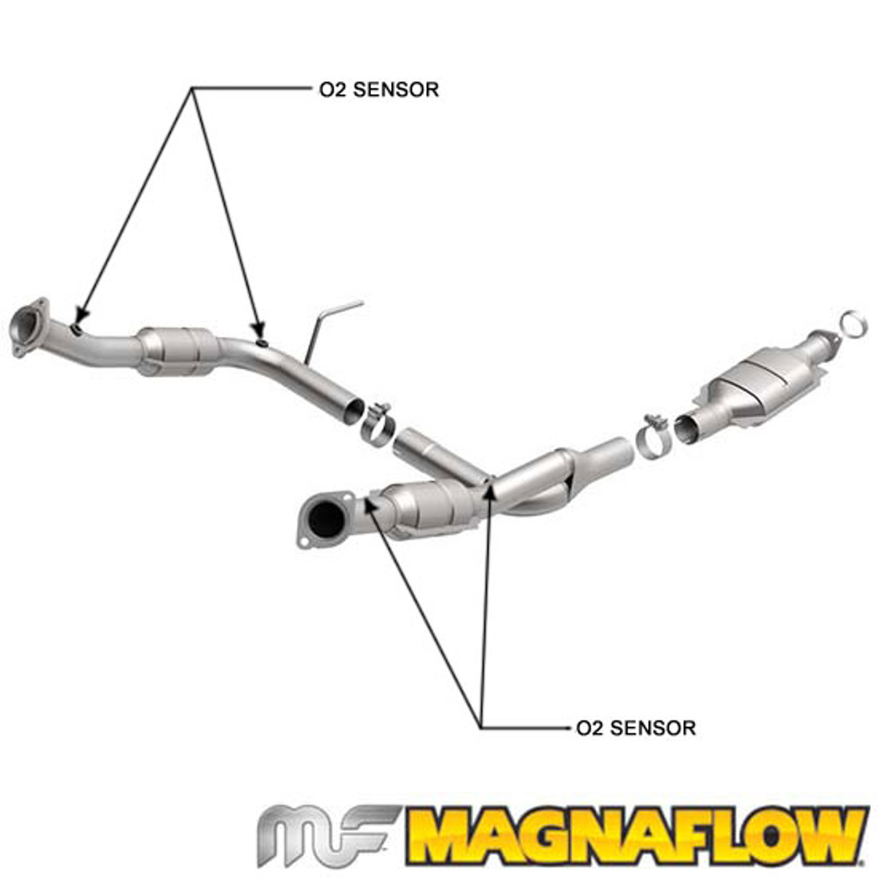 Magnaflow 49404 | FORD EXPLORER, LINCOLN AVIATOR, MERCURY MOUNTAINEER |  4.6L | Catalytic Converter-Direct Fit | OEM Grade EPA