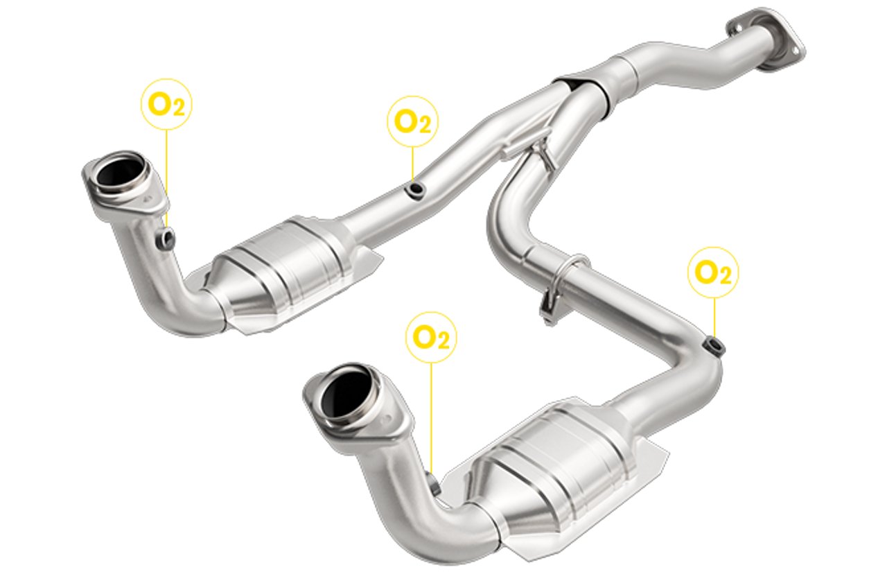 Magnaflow 5451186 | Jeep Liberty  | 2WD Only | Direct-Fit California  Legal Catalytic Converter Assembly | EO D-193-143