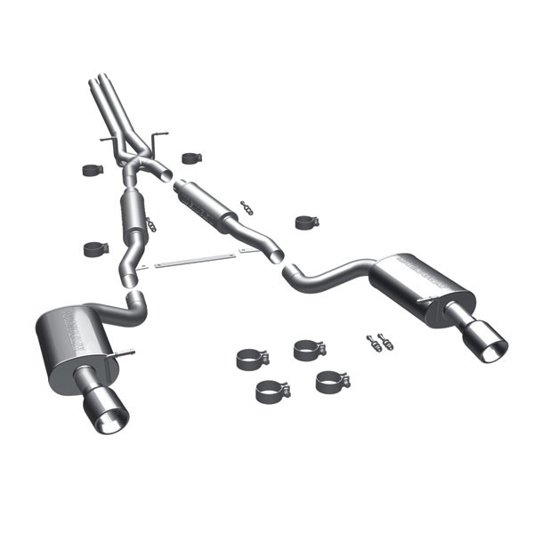 Magnaflow Sport Series Stainless Cat-Back Exhaust Dual Split Rear Exit | Audi S4 (04-06) (16586)
