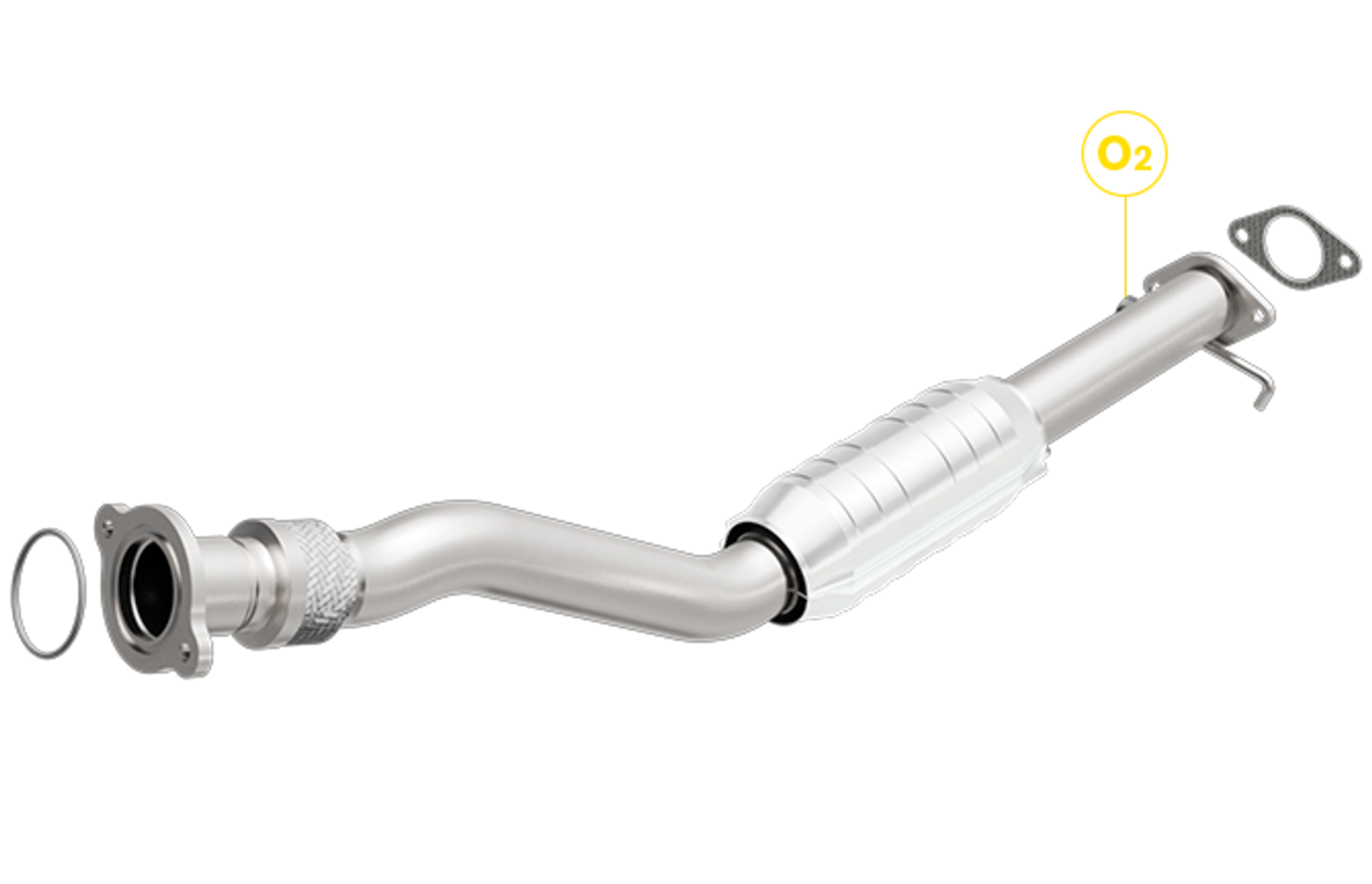 2 1/2 Inch Exhaust Pipe 47984 Exhaust Pipe Str. Tube LCS
