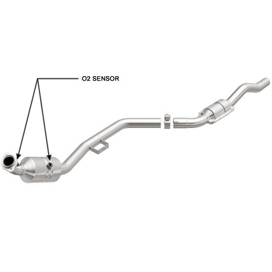 Magnaflow 51666 MERCEDESBENZ E350 3.5L Passenger Side