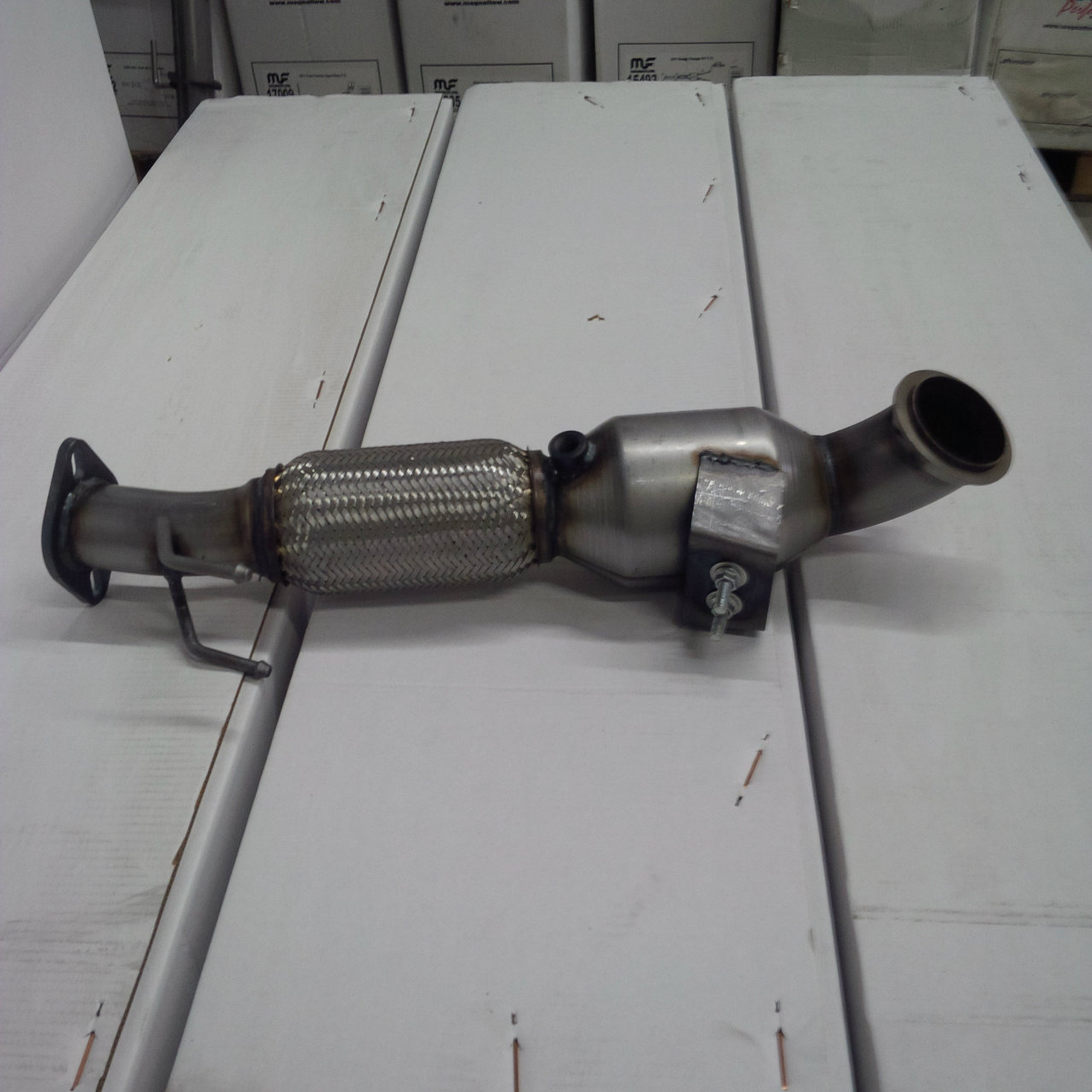 MM59644 Ford Fiesta ST Metallic Core High Flow Direct Fit Catalytic