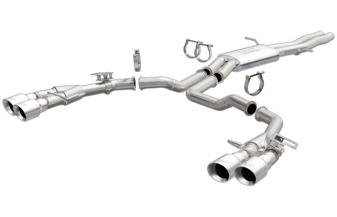 Magnaflow 15383 Audi S7 4.0L Quad Exit Quad Valve Stainless