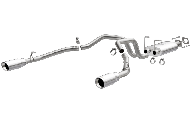 How to Install Magnaflow MF Series Cat-Back Exhaust - Split Rear Exit on your Ram
