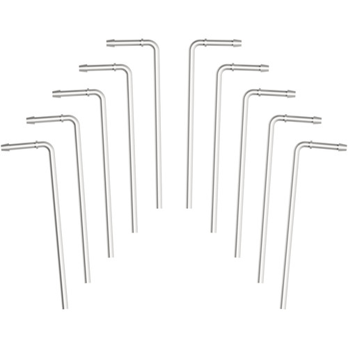 MagnaFlow 0.50in. 90deg. Bend (10 Pack)  Barbed Performance Exhaust Hangers 10153
