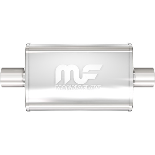 MagnaFlow 4 in. x 9 in. x 14 in. Oval Straight-Through Performance Exhaust Muffler 11215