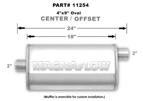 Magnaflow 11254_Satin Stainless Muffler