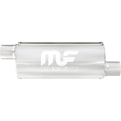 MagnaFlow 6 in. x 14 in. Round Straight-Through Performance Exhaust Muffler 12635