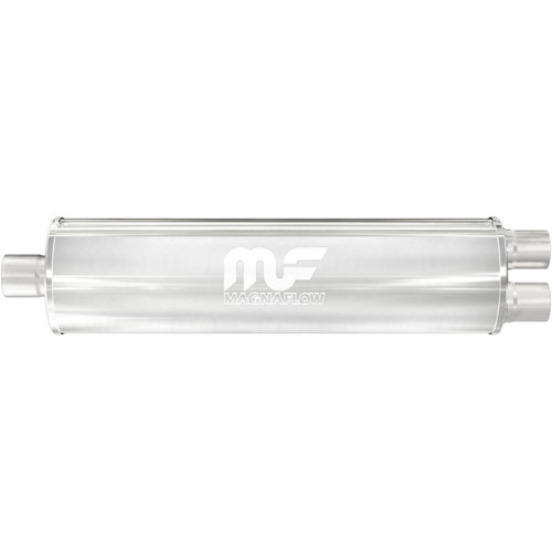 MagnaFlow 7 in. x 30 in. Round Straight-Through Performance Exhaust Muffler 12762