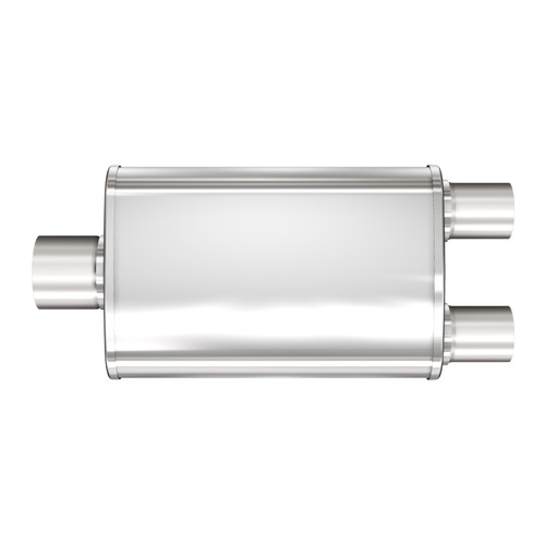 MagnaFlow XL Series 4 in. x 9 in. x 14 in. Oval Multi-Chamber Performance Exhaust Muffler 13288