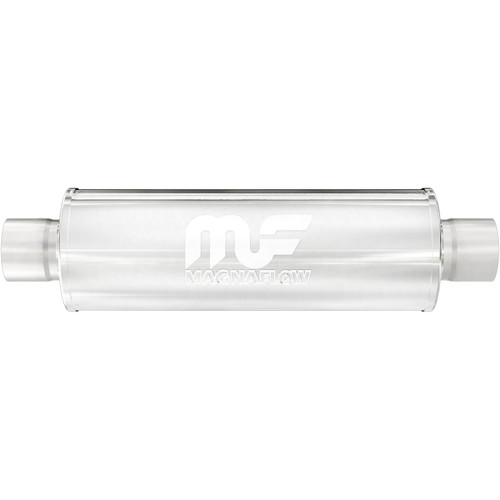MagnaFlow 6 in. x 14 in. Round Straight-Through Performance Exhaust Muffler 14616
