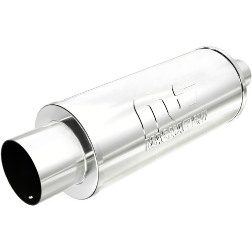 MagnaFlow Street Series 6 in. x 14 in. Round Straight-Through Performance Exhaust Muffler 14822