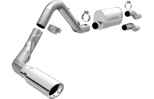 Magnaflow 15000 | Ford F150 | 3.7.5.0,6.2 | Extended Cab/Crew Cab | Stainless Cat-Back Single Exit Performance Exhaust System