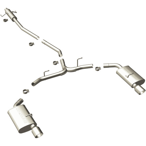 MagnaFlow 2007-2012 Ford Fusion 3.0L / 2010-2012 Ford Fusion 3.5L Street Series Cat-Back Performance Exhaust System 15552