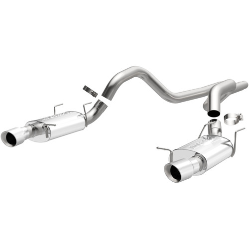MagnaFlow 2011-2012 Ford Mustang 5.4L / 2011-2012 Ford Mustang 5.0L Street Series Cat-Back Performance Exhaust System 15589