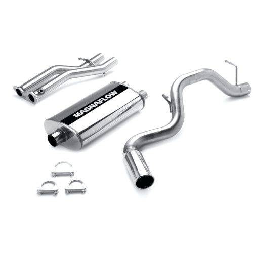 MagnaFlow 1996-1999 Chevrolet Tahoe 5.7L / 1996-1999 GMC Yukon 5.7L Street Series Cat-Back Performance Exhaust System 15701