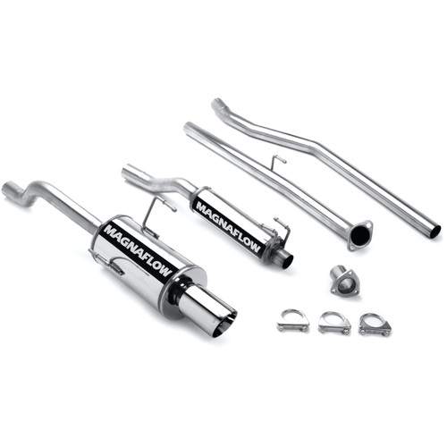 MagnaFlow 2001-2005 Honda Civic 1.7L Street Series Cat-Back Performance Exhaust System 15712