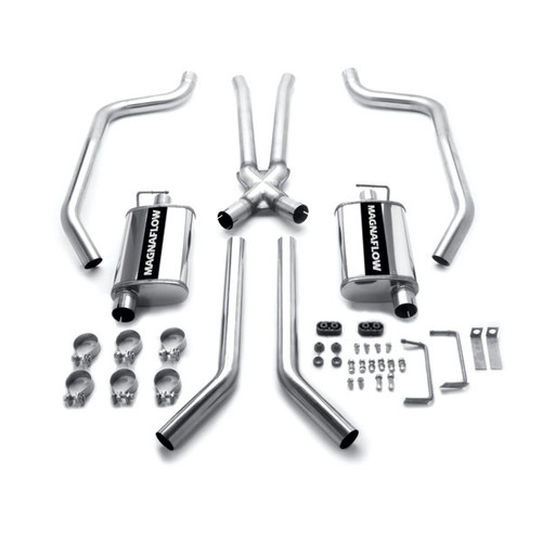 Magnaflow 15896 | Chevrolet Camaro, Nova ,  Pontiac Firebird |  2.5" Stainless Classic Muscle  Performance Exhaust System