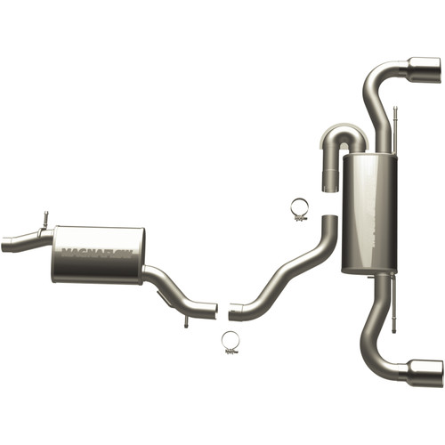MagnaFlow 2008-2009 Audi TT Quattro 3.2L Touring Series Cat-Back Performance Exhaust System 16719