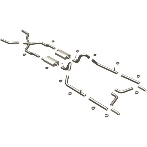 MagnaFlow 1955-1957 Chevrolet Bel Air 4.3L / 1957 Chevrolet Bel Air 4.6L Street Series Performance Exhaust System 16792