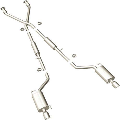 MagnaFlow 2009-2013 INFINITI G37 3.7L | 2007-2008 INFINITI G35 3.5L Street Series Cat-Back Performance Exhaust System 16862