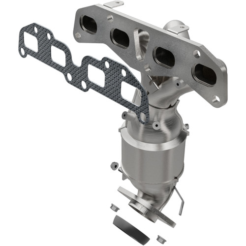 MagnaFlow 2002-2006 Nissan Altima 2.5L / 2002-2006 Nissan Sentra 2.5L OEM Grade Federal / EPA Compliant Direct-Fit Manifold Catalytic Converter 49293