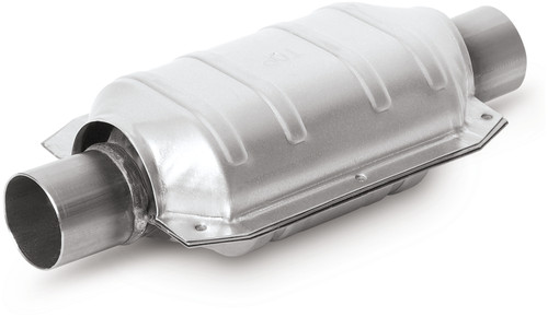 Magnaflow 444104 | 2in. inlet/outlet | 9" Body Length-13" overall Length | Oval Body Universal California OBDII Catalytic Converter | EO D-193-96