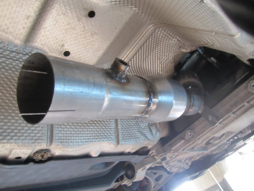 VW 2.0 Turbo Downpipe Installed 3