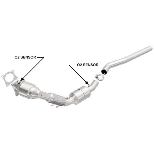 VW Jetta GTI EOS 2.0L Turbo Catalytic Converter