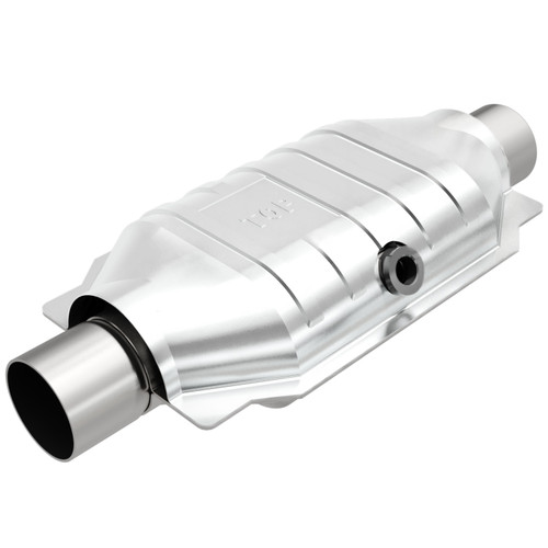 Magnaflow 459056 | 2.50in. in/out |  Mid Bed o2 sensor Port | Rear position only as cataloged | Eo D-193-101-cad